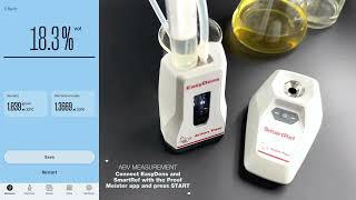 Determine the Alcohol Content of Liqueur with the EasyDens & SmartRef Combo by Anton Paar