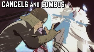 The Third Hokage (Hiruzen Sarutobi) Cancels and Combos - Naruto Ultimate Ninja Stom 4