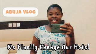 Abuja Trip: Changing Hotel Room || Eating From Abuja Largest Buka