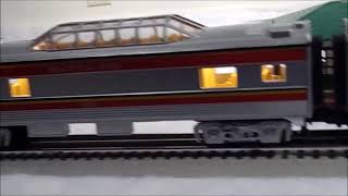 MTH Rail King Rugged Rails Santa Fe Streamlined Passenger Cars