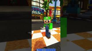 Mario Visits Coconut Mall! #mariominecraft #mariokartwii #minecraft #coconutmall #shorts #funny