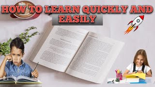 How to Learn Quickly and Easily in urdu/Hindi | Quick Learning Tricks|Arslan Academy