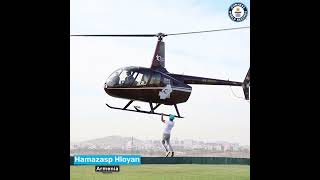 World record pull ups helicopter