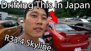 Drifting a R33.4 Skyline In Japan - Vlog Ep.64