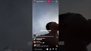 Sha Ek on Live - “I will sm0ke on all OY de@ds if they keep pushing me” & “Keem is dirty” on IG Live