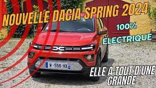 Dacia Spring 2024 , la même... mais en mieux.