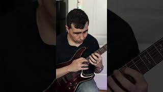 Fusion Style Legato Guitar Solo #guitar #fusion #legato #tapping