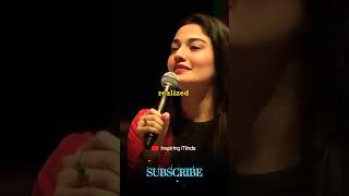 Real happiness lies in....😲 Muniba Mazari #shorts #viral