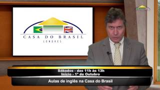 Curso de Inglês na Casa do Brasil em Londres