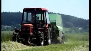 Zetor 7045 s lisem Deutz - Fahr MP 122 Opticut