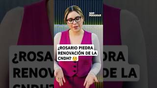 ROSARIO PIEDRA 🪨  podría RENOVAR la CNDH 🤨, con ESTEFANÍA VELOZ en SDPmañana ☀️