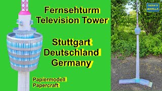 Stuttgarter Fernsehturm -Television Tower Stuttgart