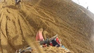 CRF250r + deep sand GoPro HD