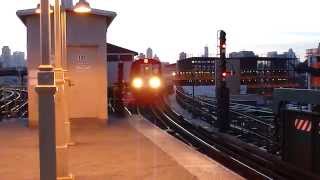 Ditmars Blvd-bound Q train at Queensboro Plz