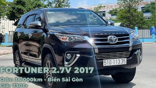 Fortuner 2.7V Máy Xăng 2017 | Mỗi Năm Chỉ Đi Có 5000km | Hiếm Có Khó Tìm