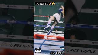 FEMALE FIGHTER LAUNCHED IN AIR UNDISPUTED ESBC FUNNY RAGDOLL#undisputed5