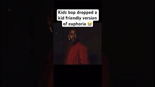 Euphoria by KIDZ BOP⁉️🤯#shorts #kendricklamar #rap