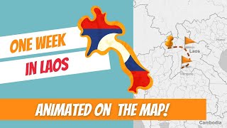 1 Week in Laos: The Perfect 7 Days Laos Itinerary + Animated Map & Tips!