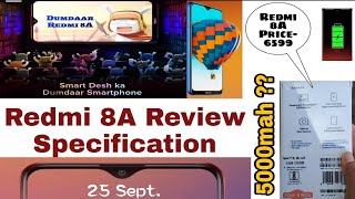 Redmi 8A Price & Spec. | Hand On Retail Box | Realme X | Performance Like Pro🔥