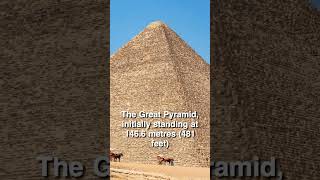 Interesting facts about Giza Pyramids #facts #pyramid #egypt