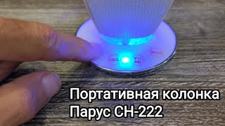 Портативная #колонка Парус CH-222