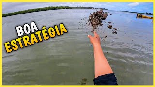 Joguei areia no olho do peixe e deu certo a pescaria