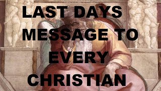 LAST DAYS MESSAGE TO EVERY CHRISTIAN: ARE YOU REALLY PREPARED FOR WHAT'S COMING?