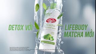 Sữa tắm Lifebuoy Matcha - Detox bụi mịn PM2.5 cho da nhạy cảm