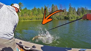 MUSKIE in the FIRST 5 MINUTES?!? FISHING NEW lake in NORTHERN WI!!