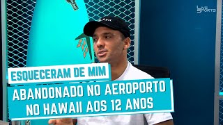 CAIO IBELLI TOMOU CHÁ DE CADEIRA NO AEROPORTO DO HAWAII!