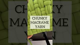 Chunky Macrame Yarn Pattern | Chunky Bag I Chunky Yarn Projects #macrame #chunkyyarn