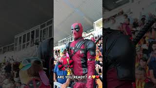 ARE YOU READY.? 🐶💛❤️ #deadpool #dogpool #forzalecce #seriea #start #chiamarsibomber #marvel