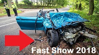 CARS LEAVING FAST SHOW 2018 GONE WRONG *crash*