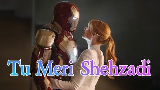 Tu meri shehzadi song ft. Tony stark and pepper Potts.