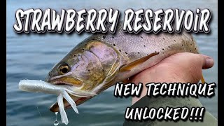 Strawberry Reservoir--New Technique UNLOCKED (HOT SHORE FISHING)