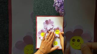 easy and beautiful paper craft idea #shorts #youtubeshorts