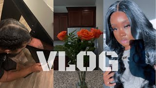 VLOG | WE’RE STARTING VLOGMAS? | SURPRISING AHMAUNI WITH FLOWERS | A&B TV