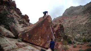 Some boulders in Red Rocks, December 2014