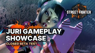 Street Fighter 6 | Juri Gameplay Replays (Closed Beta Test)