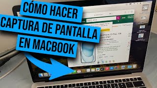 Cómo hacer captura de pantalla en MacBook (2024)