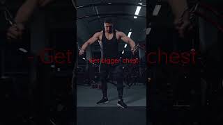 Get bigger chest #fitness #motivation #gym #support #subscribe