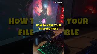 Make your files invisible #shorts #pctips