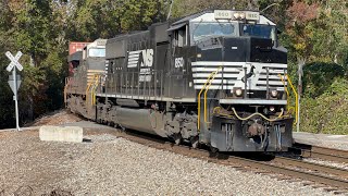 NS SD70ACC 1850 w/ Horn Happy Engineer Leads 278 on 10/31/24