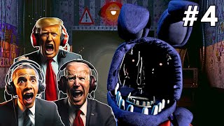 US Presidents Play Five Nights at Freddy's 2 (FNAF 2) Part 4