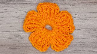 How to Crochet Flower | How to Crochet Flowers for Beginners Step by Step | How to Crochet