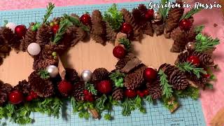 Pine cone I picks up when summer time your a to Christmas Center table | Christmas ideas