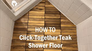 Upgrade Your Shower to Spa-Level Luxury with Teak Flooring