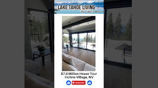 $7.6 million house tour in Incline Village Nevada #shorts