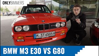 BMW M3 feature: How good is the old 3-Series E30 vs the new G80?