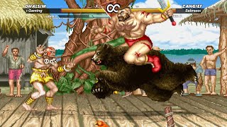 Dhalsim vs Zangief | THE ANIMAL MASTER !! | EPIC FIGHT ! | Old School